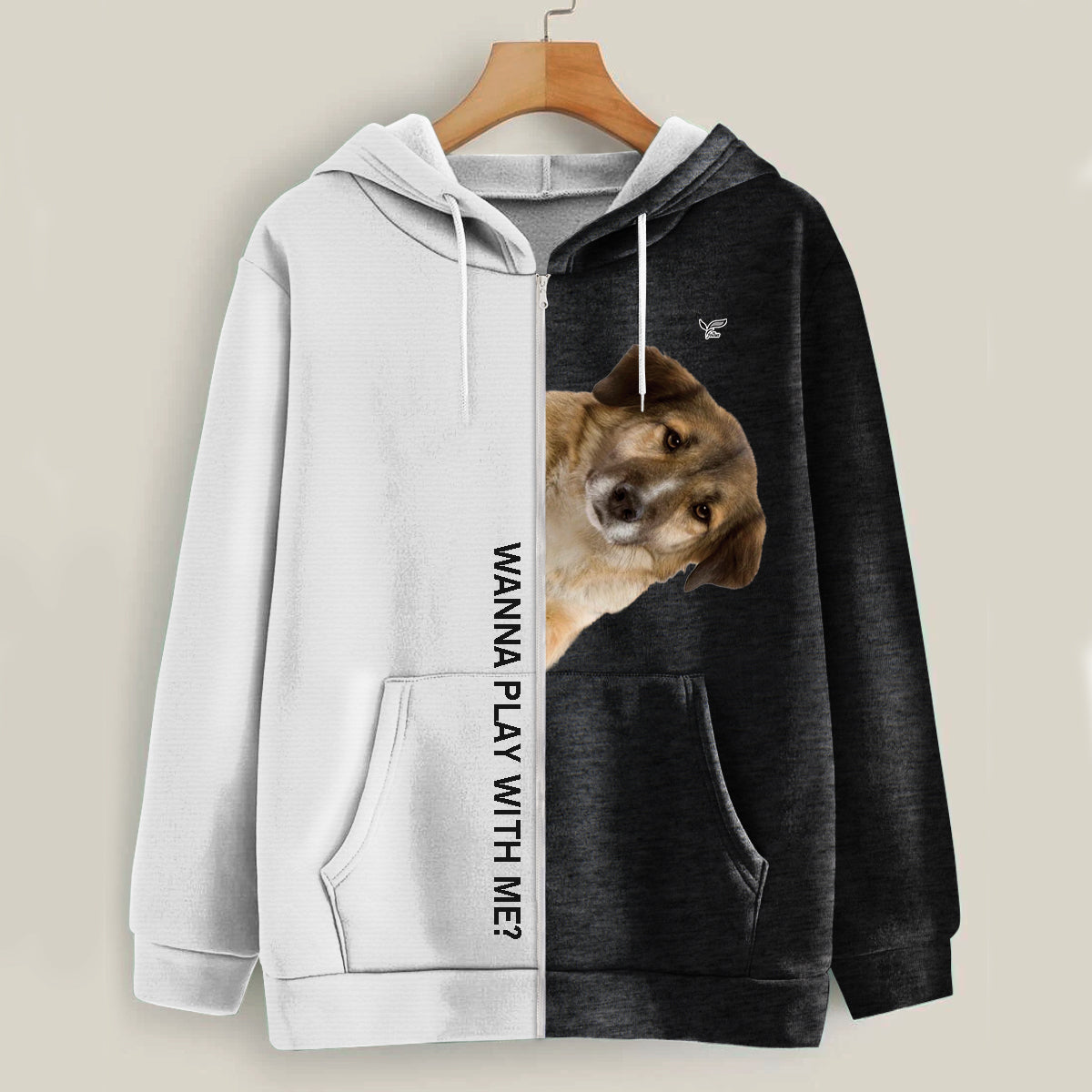 Funny Happy Time - Aidi Hoodie V1