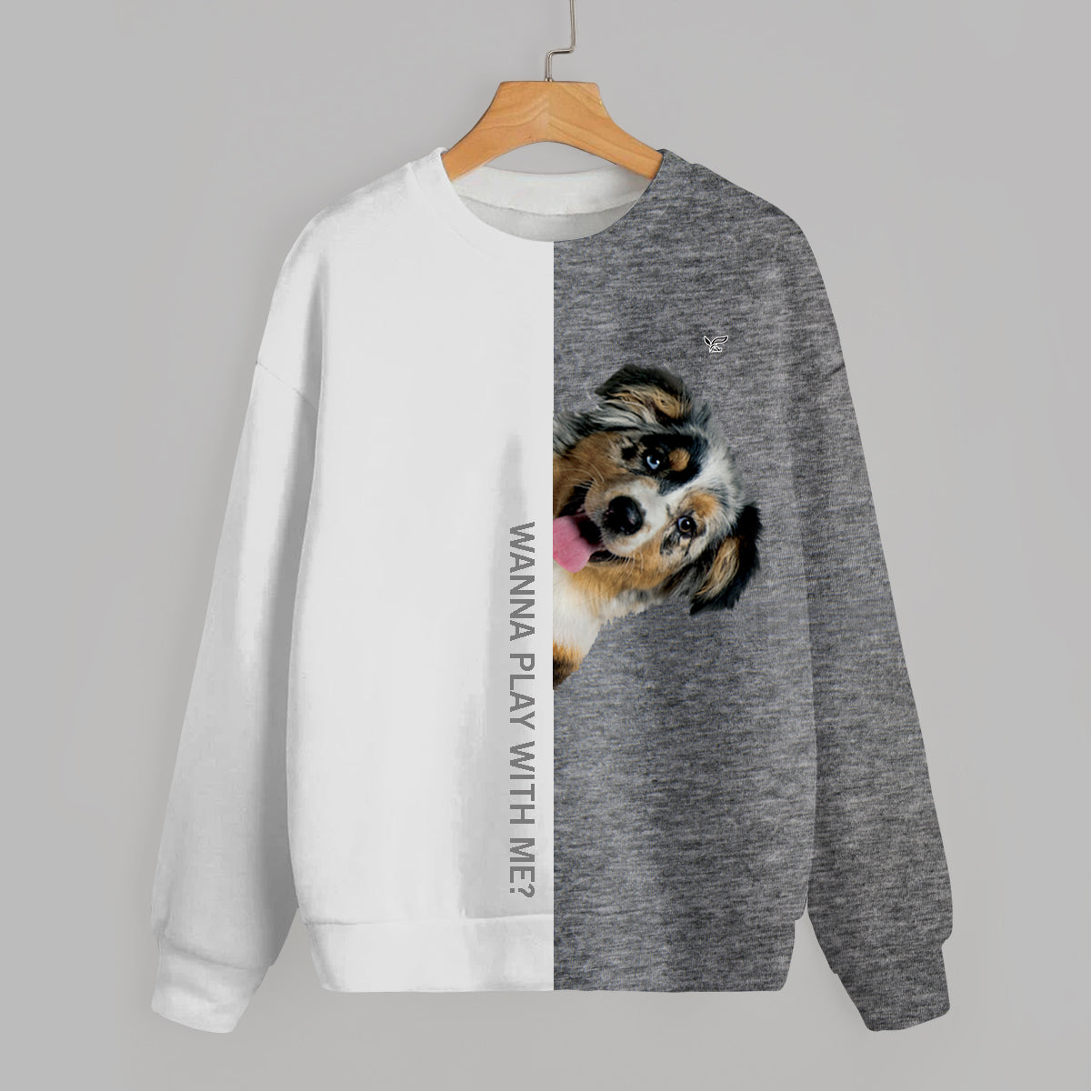 Lustige glückliche Zeit - Australian Shepherd Sweatshirt V1