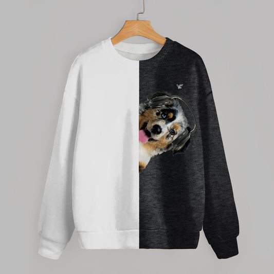 Lustige glückliche Zeit - Australian Shepherd Sweatshirt V3