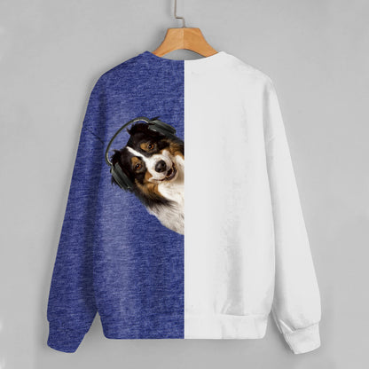 Lustige glückliche Zeit - Australian Shepherd Sweatshirt V4