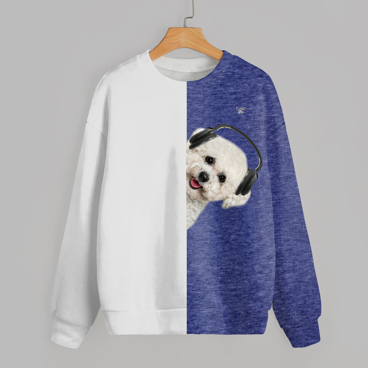 Funny Happy Time - Bichon Frise Sweatshirt V2