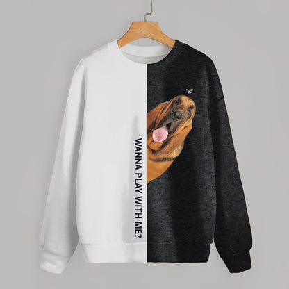 Funny Happy Time - Bloodhound Sweatshirt V1