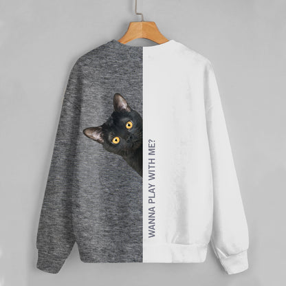 Funny Happy Time - Bombay Cat Sweatshirt V1