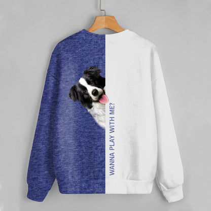 Funny Happy Time - Border Collie Sweatshirt V1