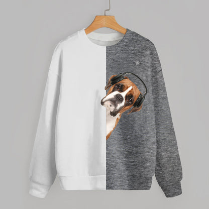 Funny Happy Time - Sweat-shirt pour chien Boxer V2