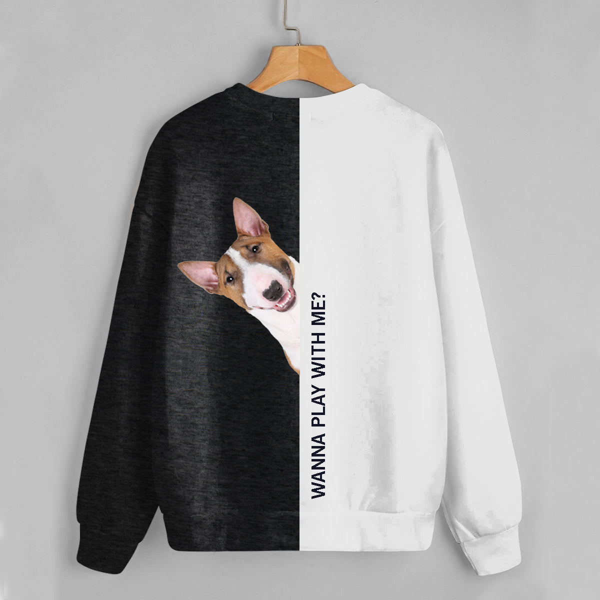 Funny Happy Time - Bull Terrier Sweatshirt V2