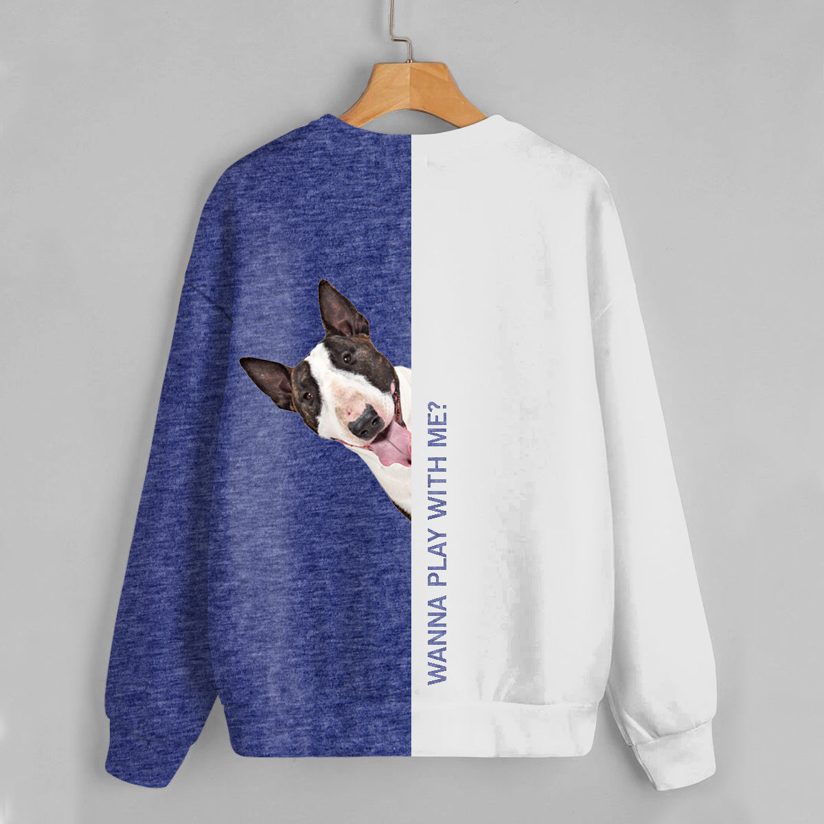 Funny Happy Time - Bull Terrier Sweatshirt V3