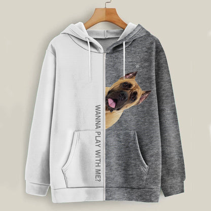 Funny Happy Time - Cane Corso Hoodie V1