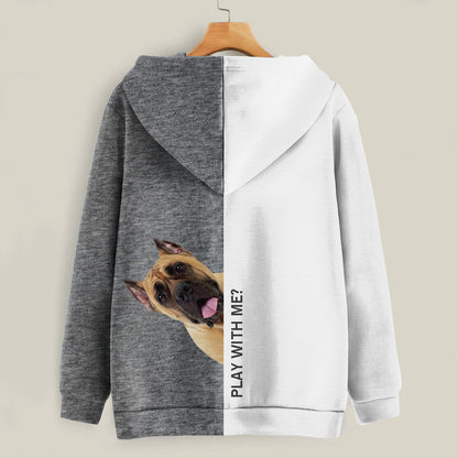 Funny Happy Time - Cane Corso Hoodie V1