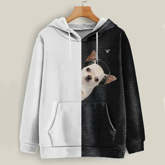 Funny Happy Time - Chihuahua Hoodie V3