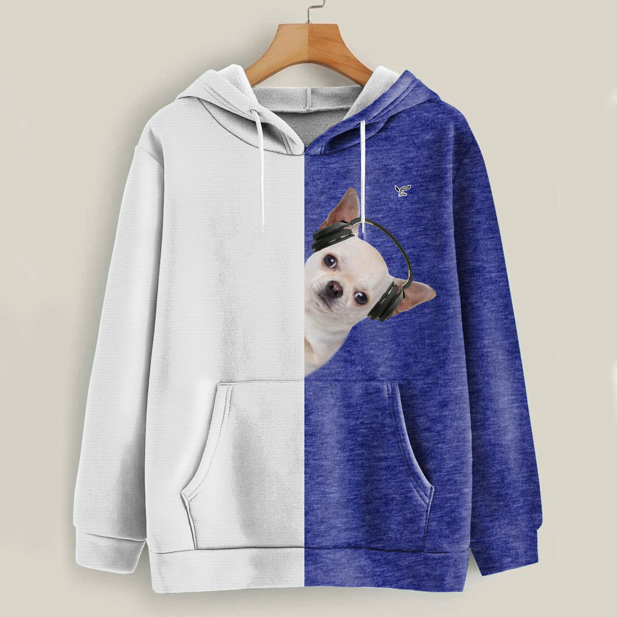 Funny Happy Time - Chihuahua Hoodie V3