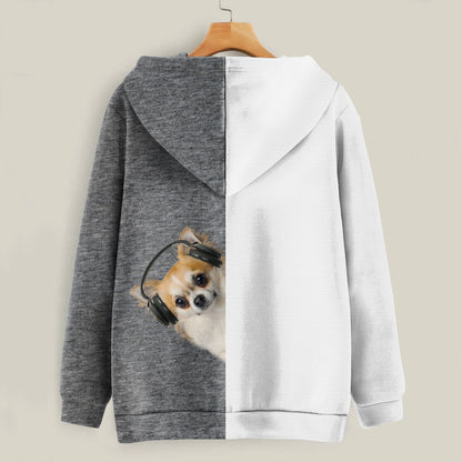 Funny Happy Time - Chihuahua Hoodie V5