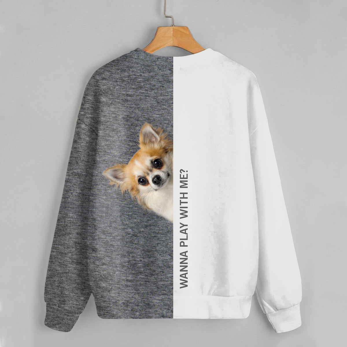 Lustige glückliche Zeit - Chihuahua-Sweatshirt V3