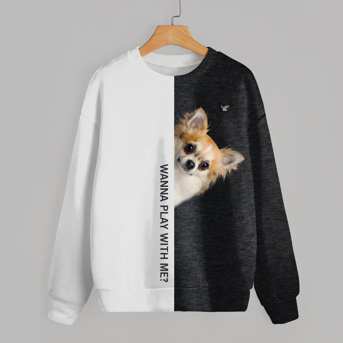 Lustige glückliche Zeit - Chihuahua-Sweatshirt V3