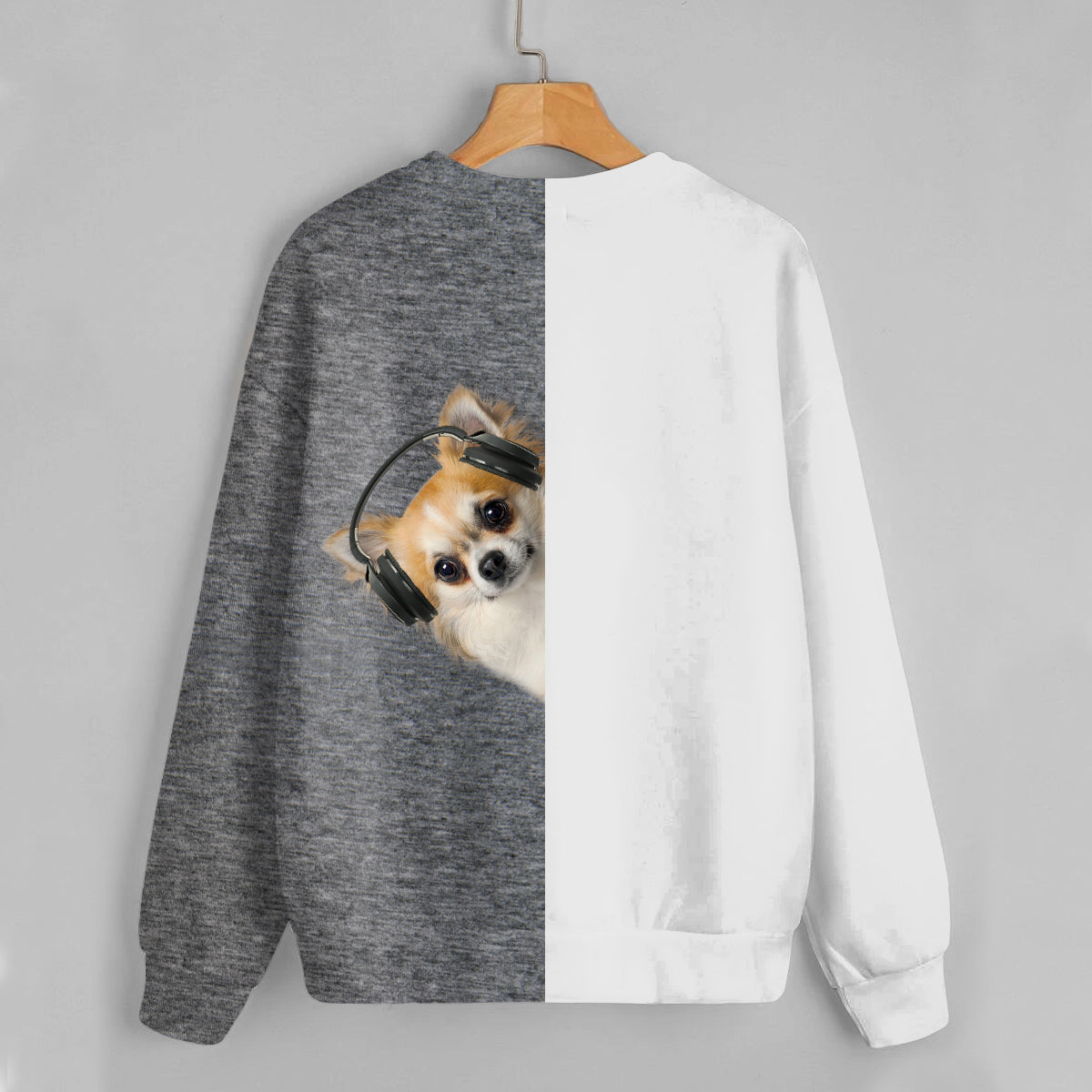 Funny Happy Time - Chihuahua Sweatshirt V8
