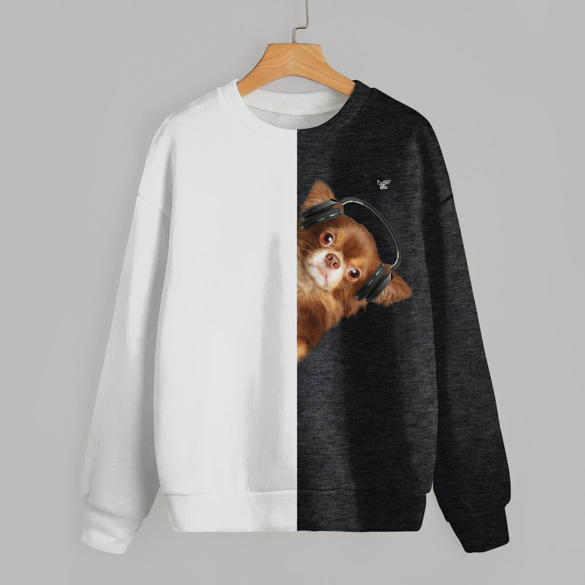 Funny Happy Time - Sweat-shirt Chihuahua V9