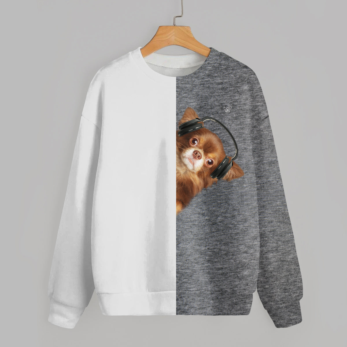 Funny Happy Time - Sweat-shirt Chihuahua V9