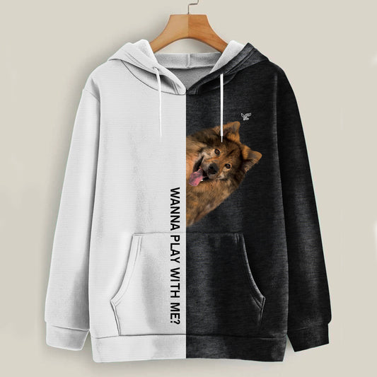Funny Happy Time - Eurasier Hoodie V1