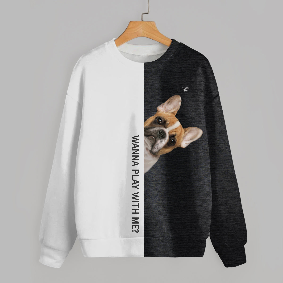 Lustige glückliche Zeit - Französische Bulldogge Sweatshirt V2