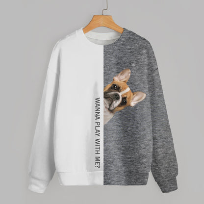 Lustige glückliche Zeit - Französische Bulldogge Sweatshirt V2