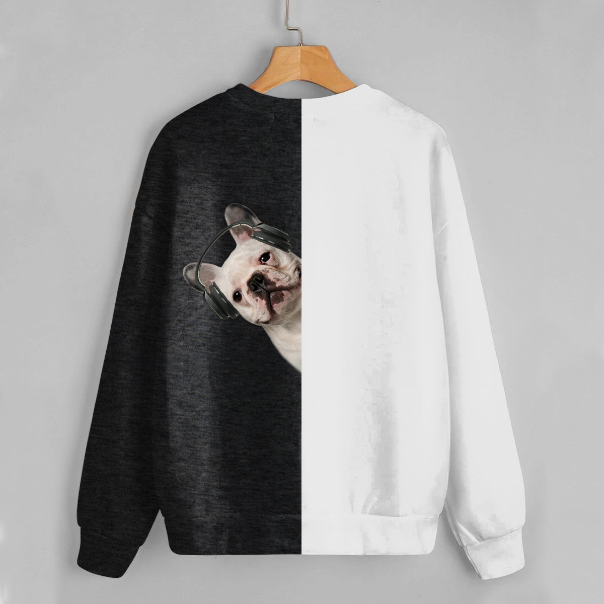 Lustige glückliche Zeit - Französische Bulldogge Sweatshirt V7