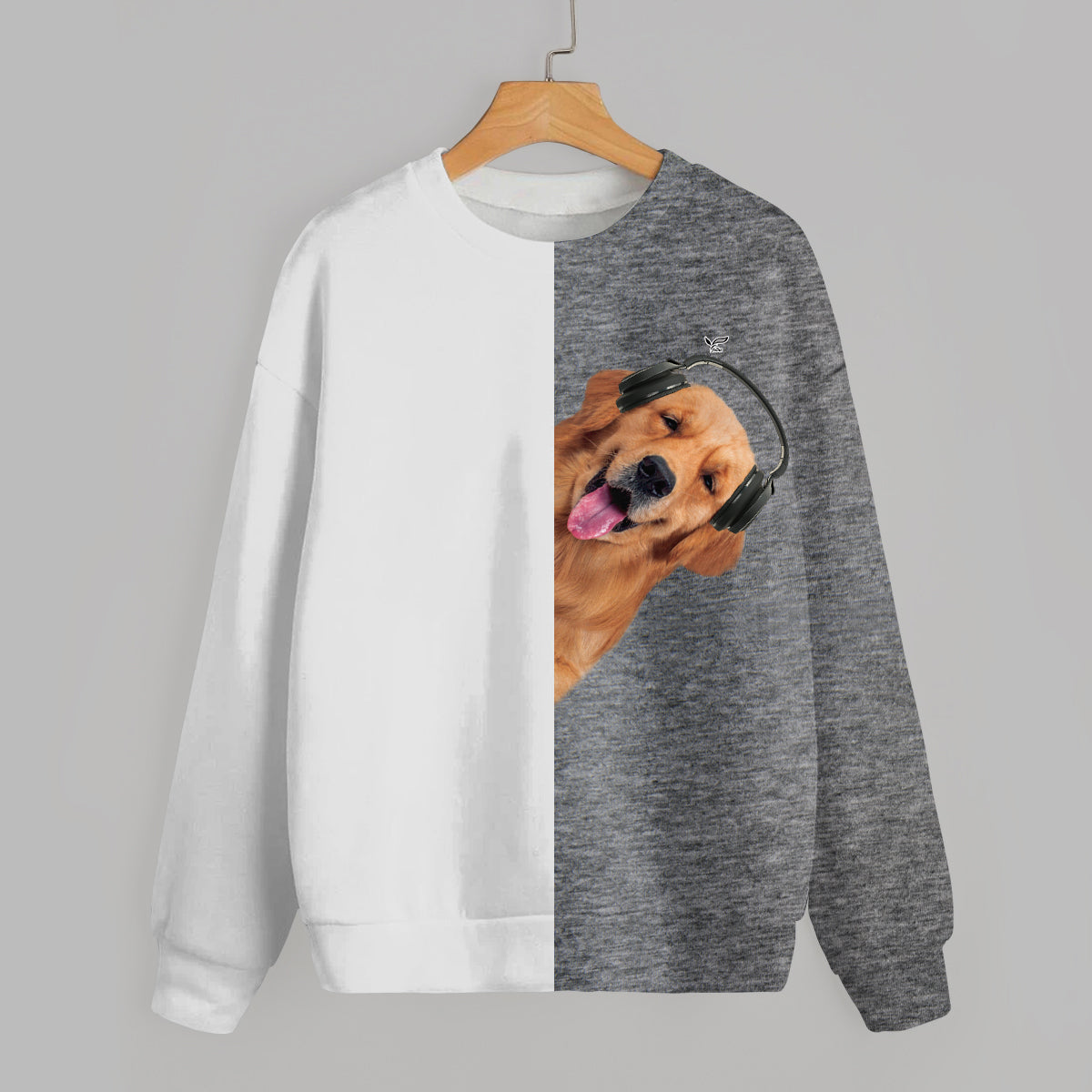 Funny Happy Time - Golden Retriever Sweatshirt V2