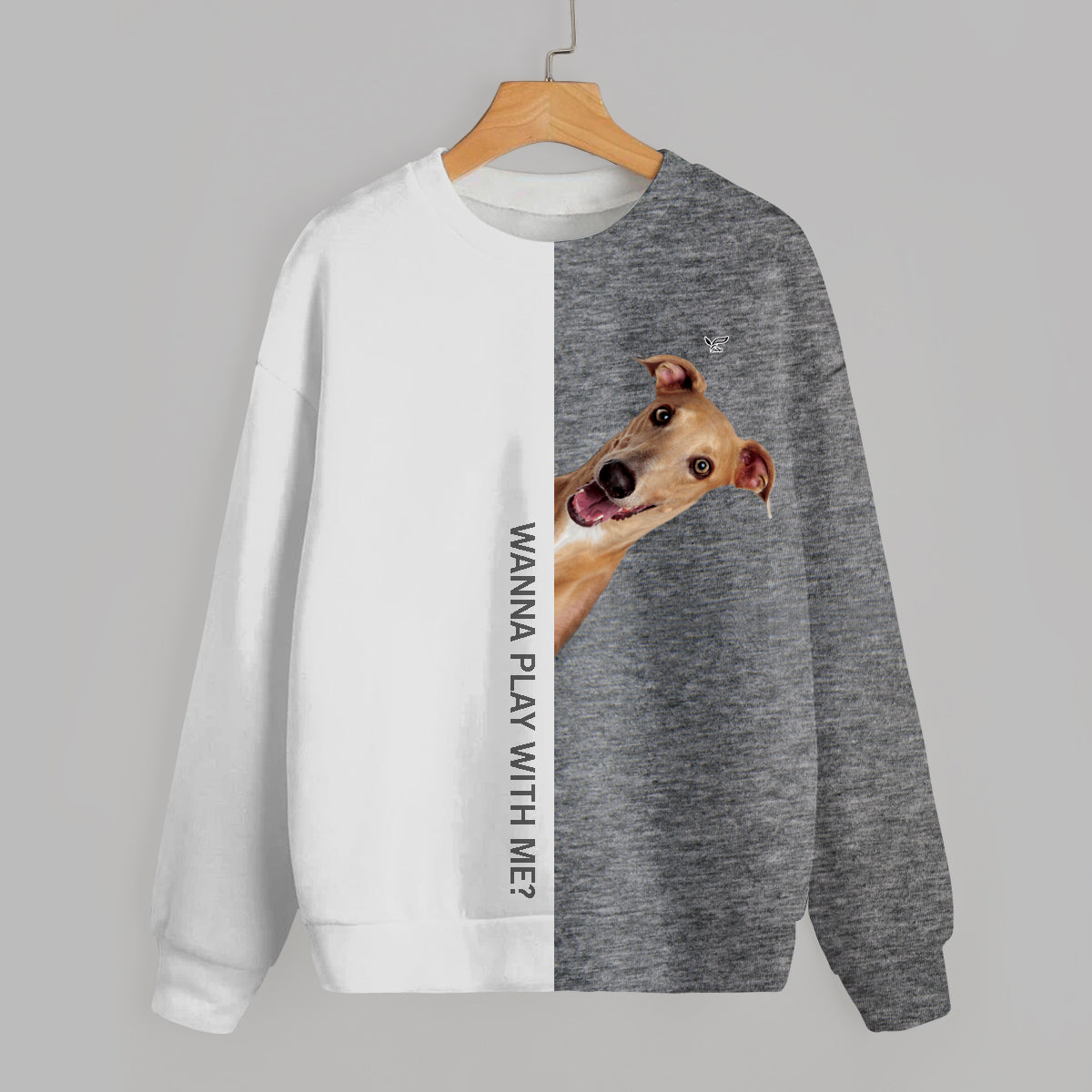 Funny Happy Time - Greyhound Sweatshirt V1