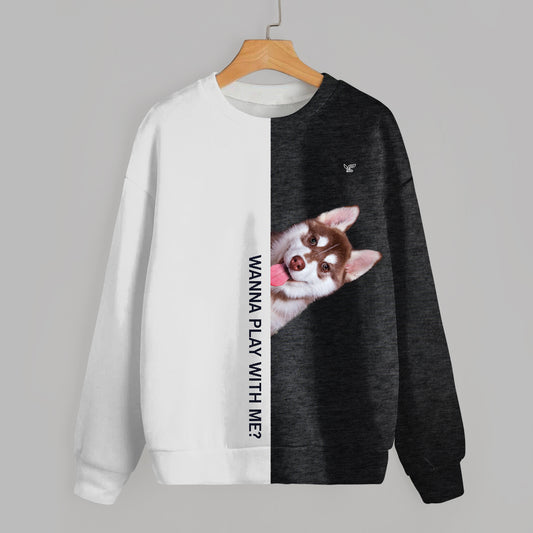 Lustige glückliche Zeit - Husky Sweatshirt V1