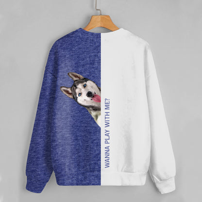 Funny Happy Time - Sweat-shirt Husky V3