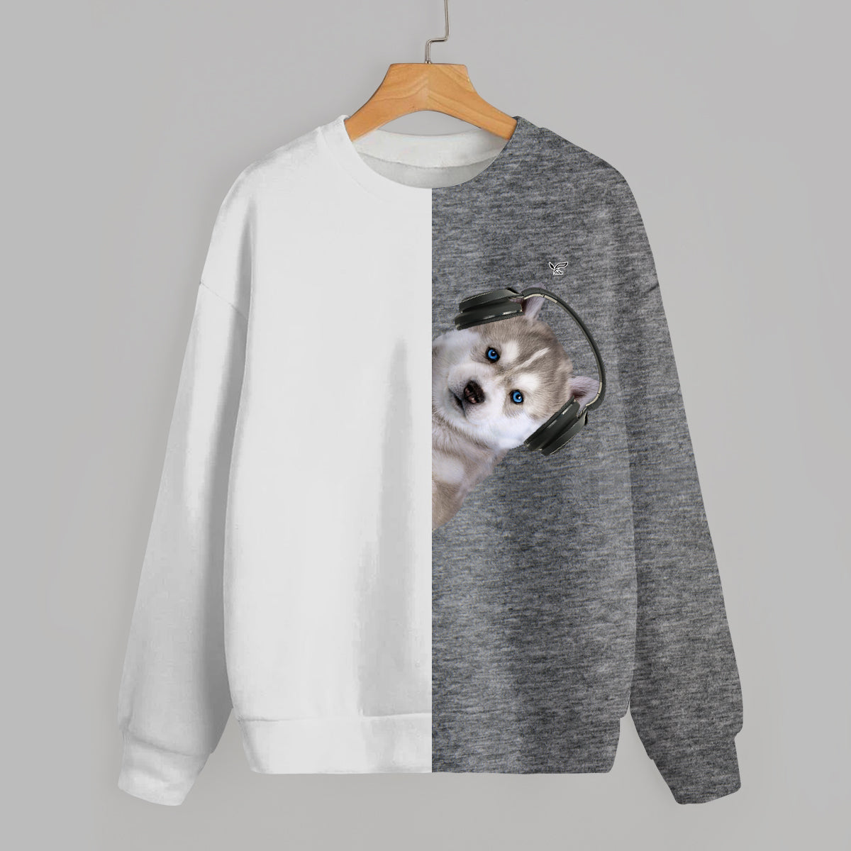 Lustige glückliche Zeit - Husky Sweatshirt V5