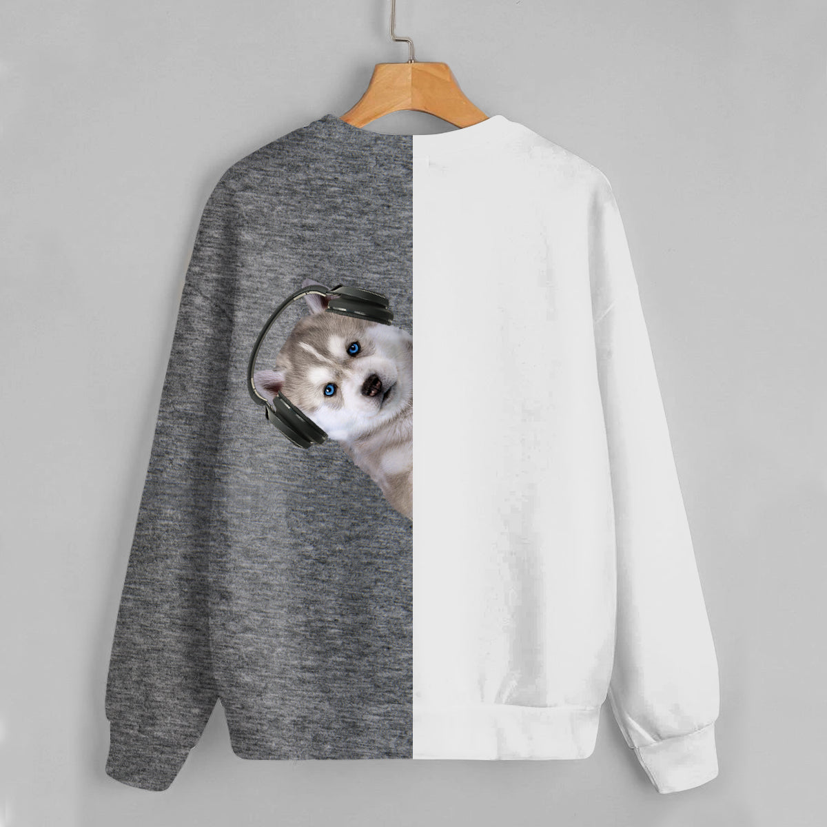 Lustige glückliche Zeit - Husky Sweatshirt V5