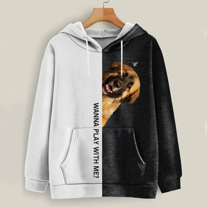 Lustige glückliche Zeit - Leonberger Hoodie V1