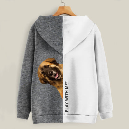 Funny Happy Time - Leonberger Hoodie V1