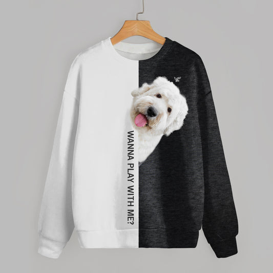 Lustige glückliche Zeit - Old English Sheepdog Sweatshirt V1