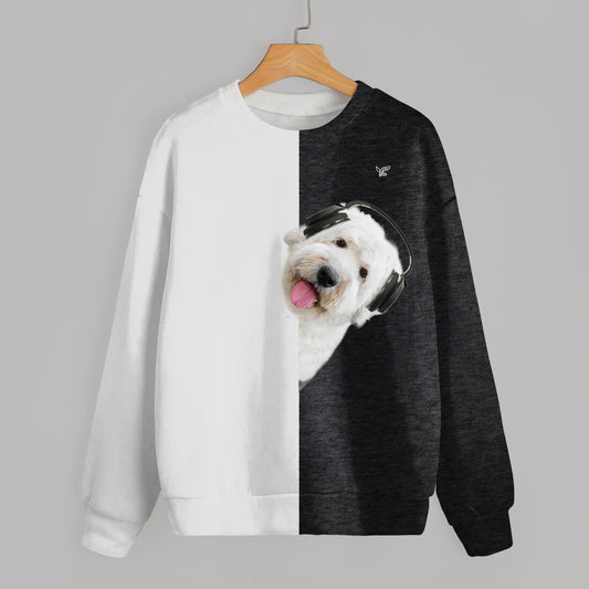 Lustige glückliche Zeit - Old English Sheepdog Sweatshirt V2