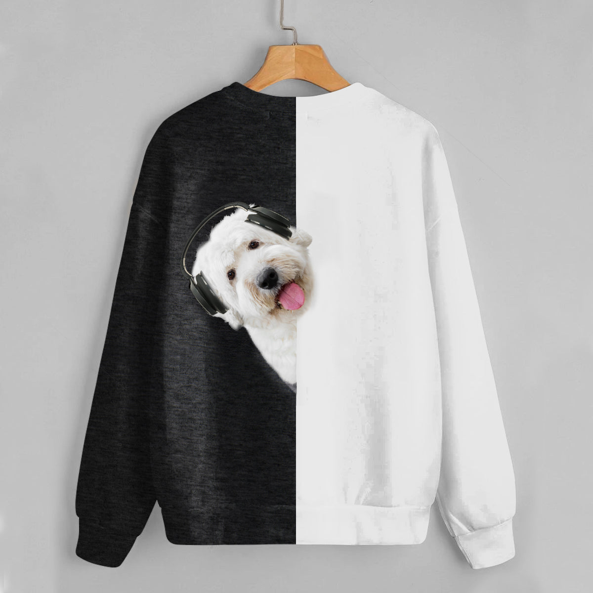 Funny Happy Time - Old English Sheepdog Sweatshirt V2