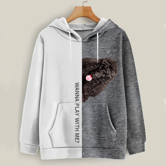 Funny Happy Time - Poodle Hoodie V3