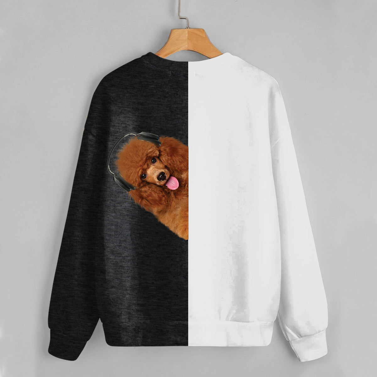 Funny Happy Time - Poodle Sweatshirt V5