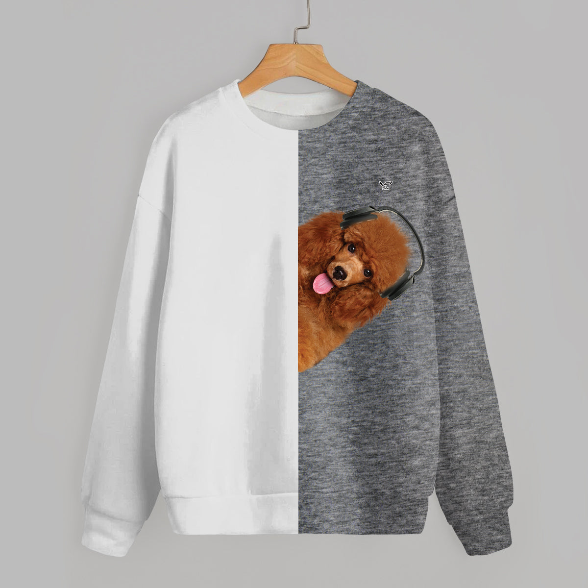 Funny Happy Time - Poodle Sweatshirt V5