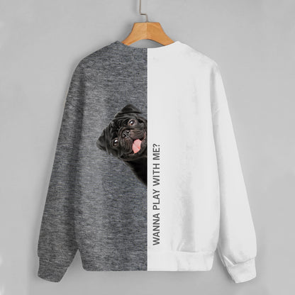 Funny Happy Time - Pug Sweatshirt V2