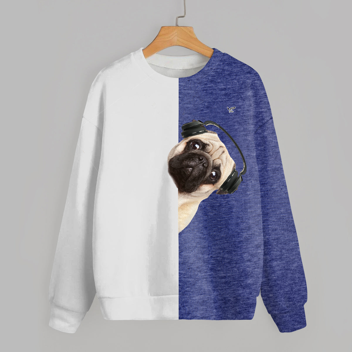 Funny Happy Time - Pug Sweatshirt V3