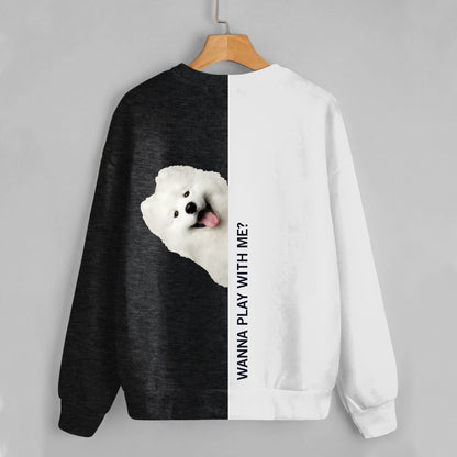 Funny Happy Time - Samoyed Sweatshirt V1