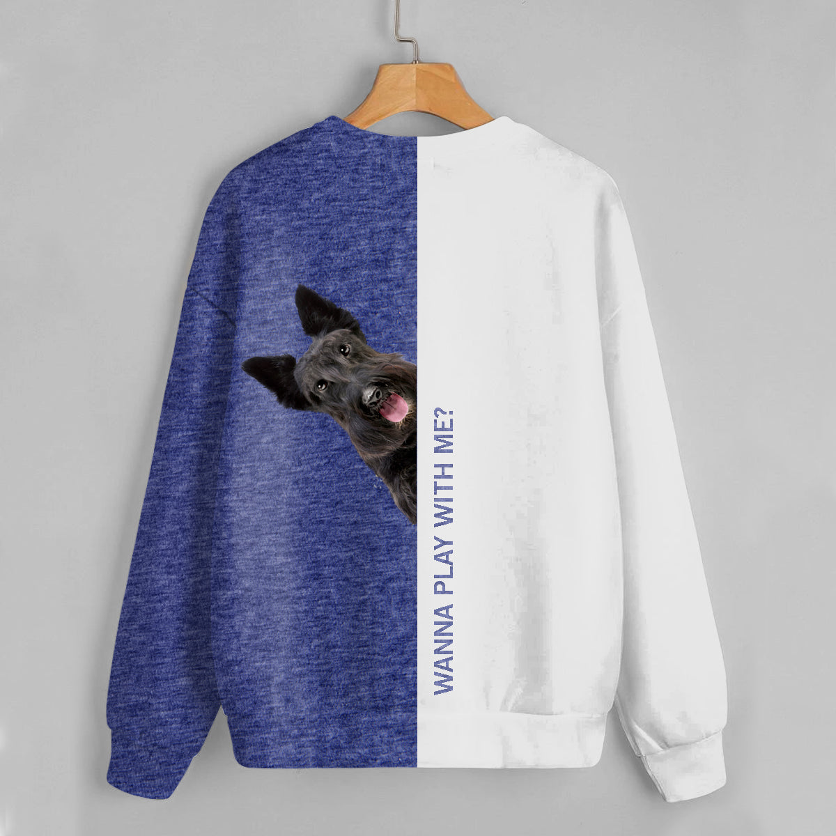 Funny Happy Time - Scottish Terrier Sweatshirt V1