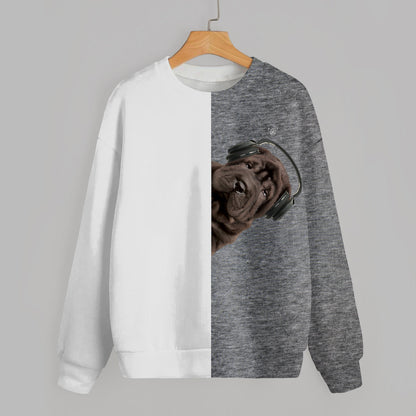 Funny Happy Time - Shar Pei Sweatshirt V4