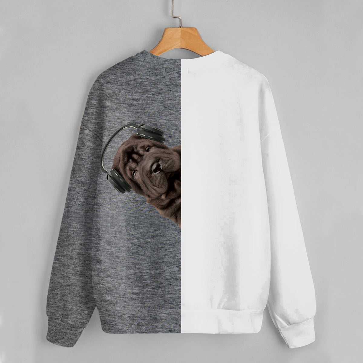 Funny Happy Time - Shar Pei Sweatshirt V4