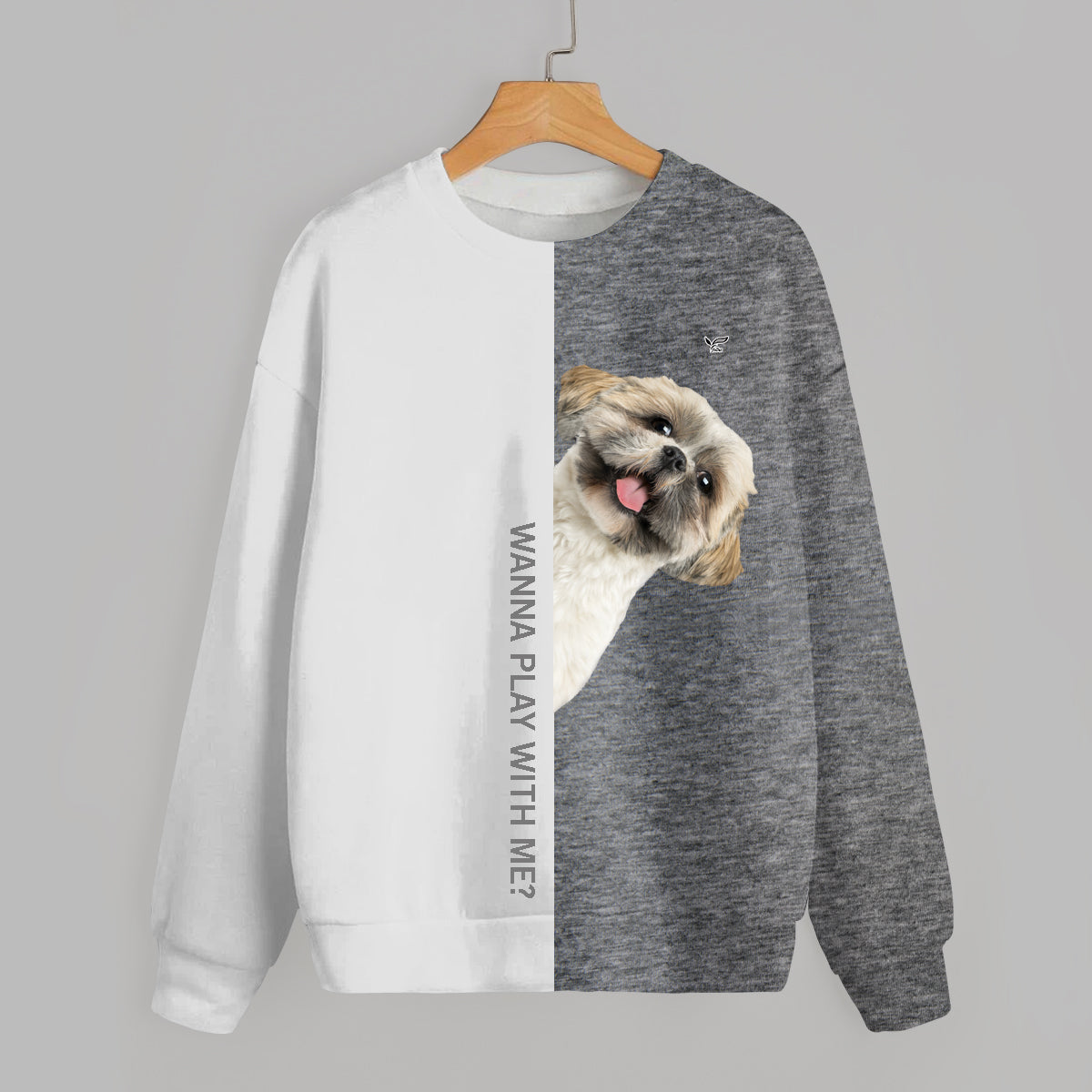 Funny Happy Time - Shih Tzu Sweatshirt V1