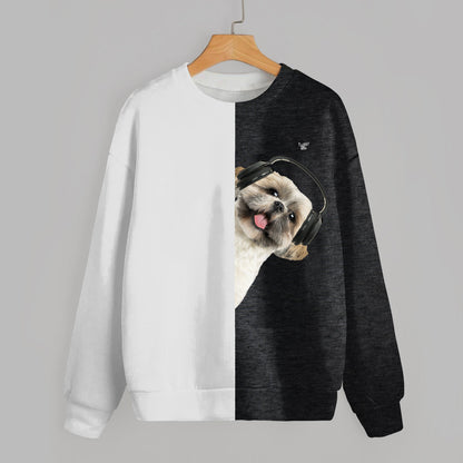 Funny Happy Time - Shih Tzu Sweatshirt V4