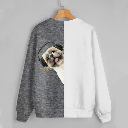 Funny Happy Time - Shih Tzu Sweatshirt V4