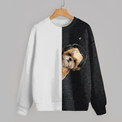 Funny Happy Time - Shih Tzu Sweatshirt V6