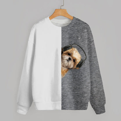 Funny Happy Time - Shih Tzu Sweatshirt V6